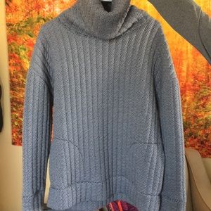 Gap high neck sweater with pockets